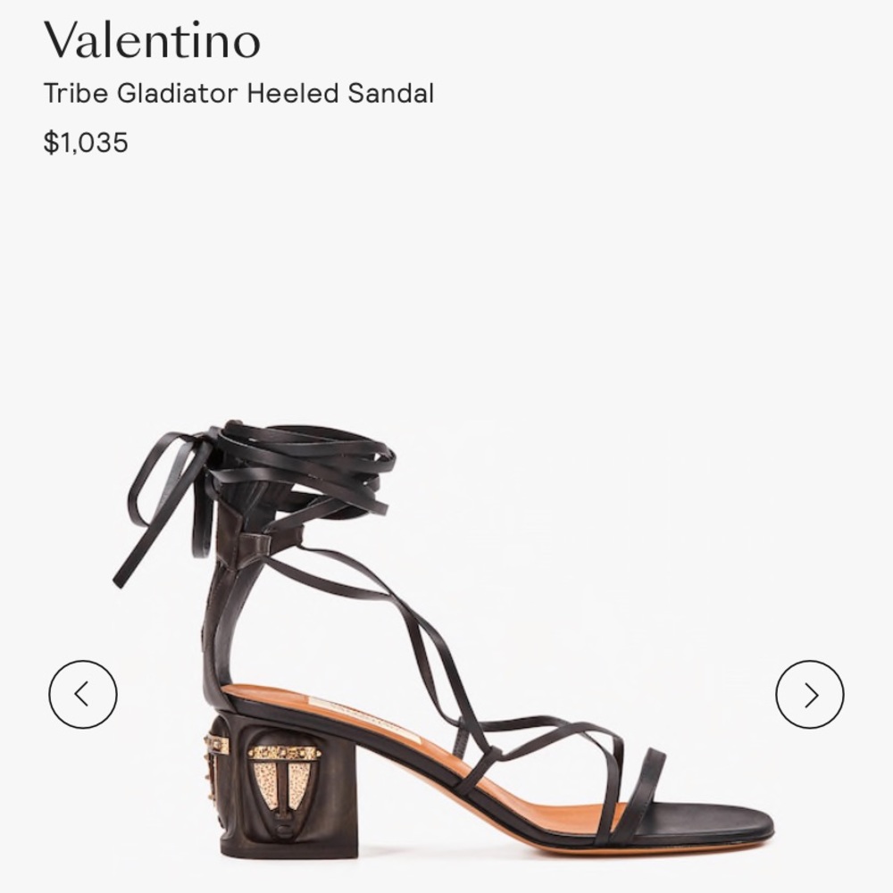 Valentino gladiator sandals🖤